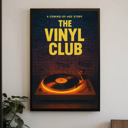 Retro Vinyl Record Nostalgia Music Pop Culture Poster PosterGoat