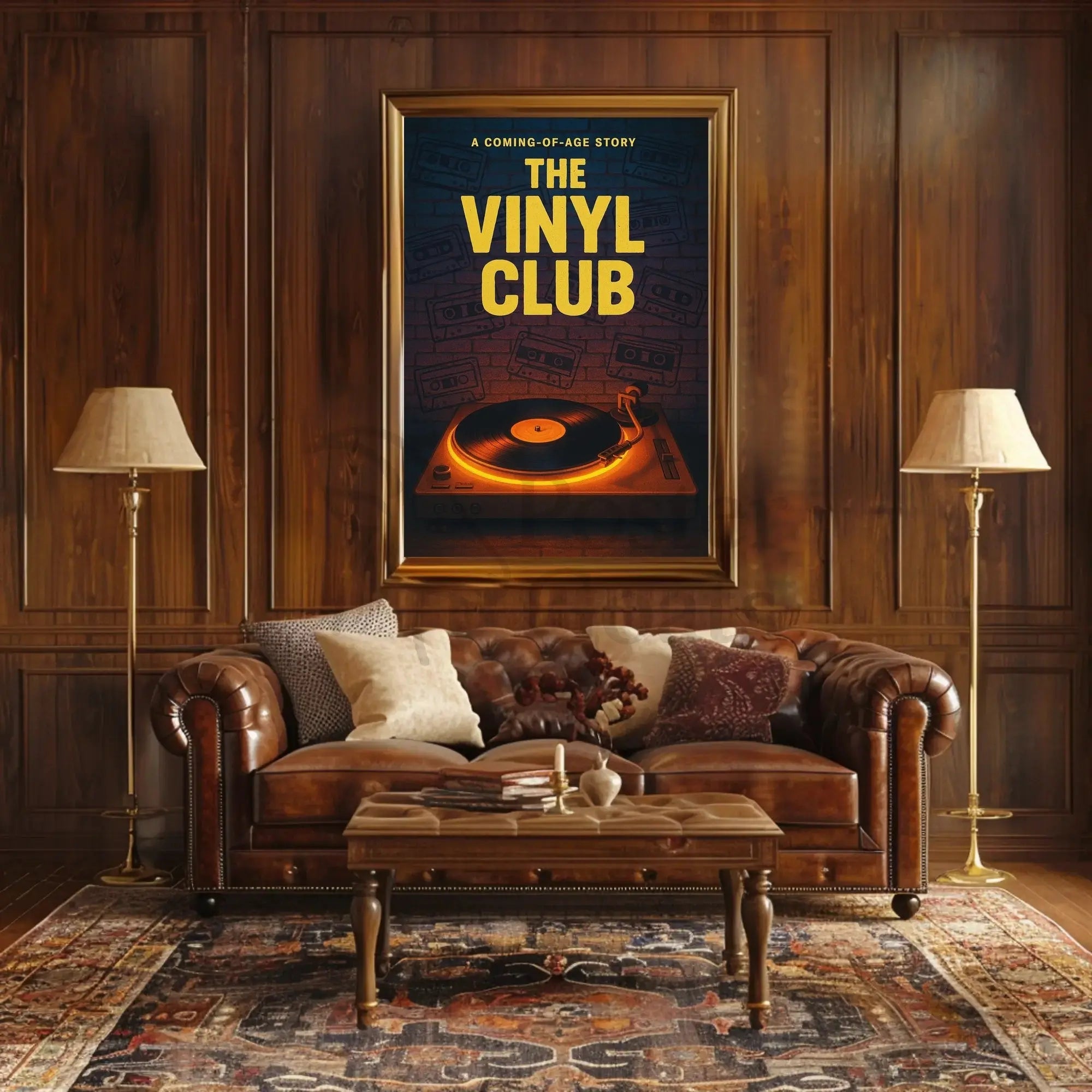 Retro Vinyl Record Nostalgia Music Pop Culture Poster PosterGoat