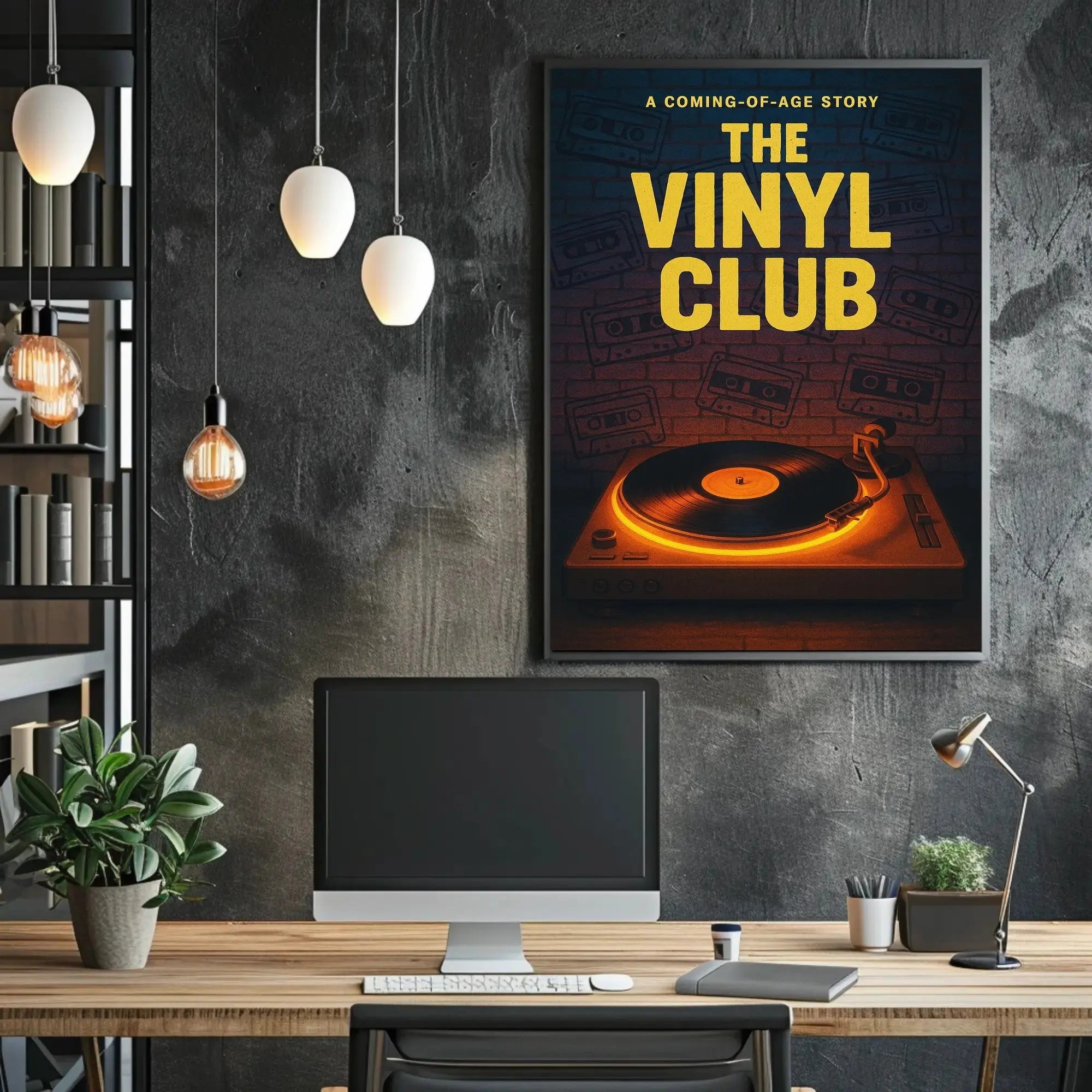 Retro Vinyl Record Nostalgia Music Pop Culture Poster PosterGoat