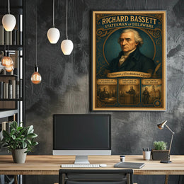 Richard Bassett Statesman Of Delaware Poster PosterGoat