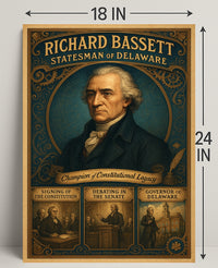 Richard Bassett Statesman Of Delaware Poster PosterGoat