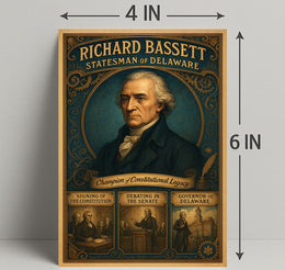 Richard Bassett Statesman Of Delaware Poster PosterGoat