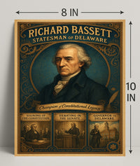 Richard Bassett Statesman Of Delaware Poster PosterGoat