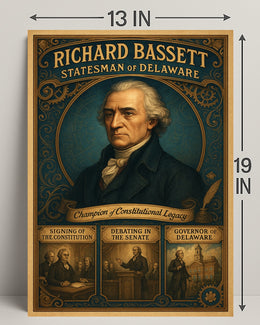 Richard Bassett Statesman Of Delaware Poster PosterGoat