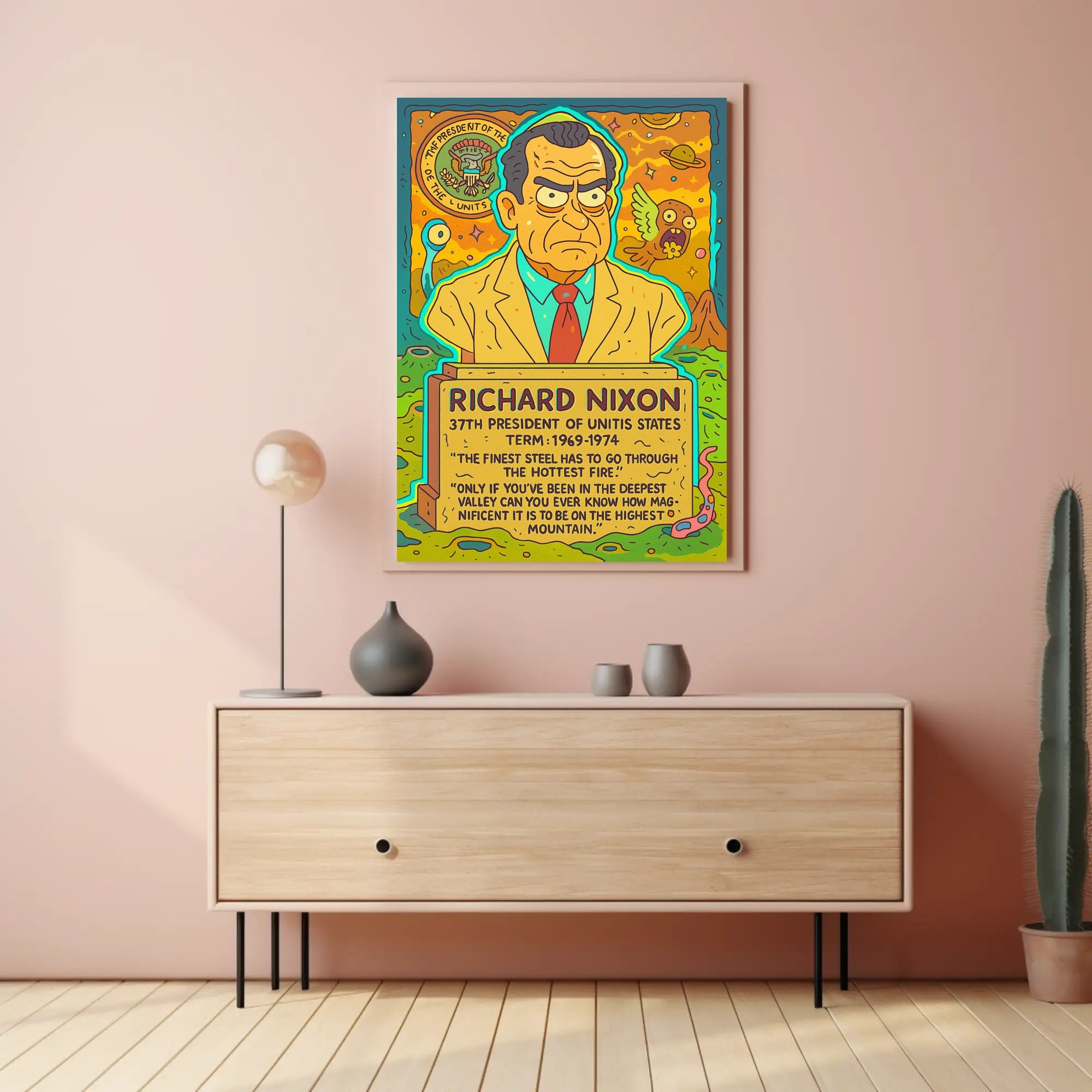 Richard Nixon 37Th President Poster PosterGoat