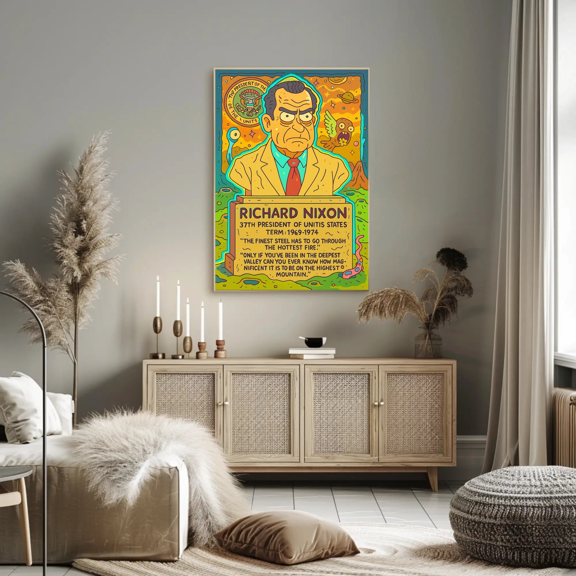 Richard Nixon 37Th President Poster PosterGoat