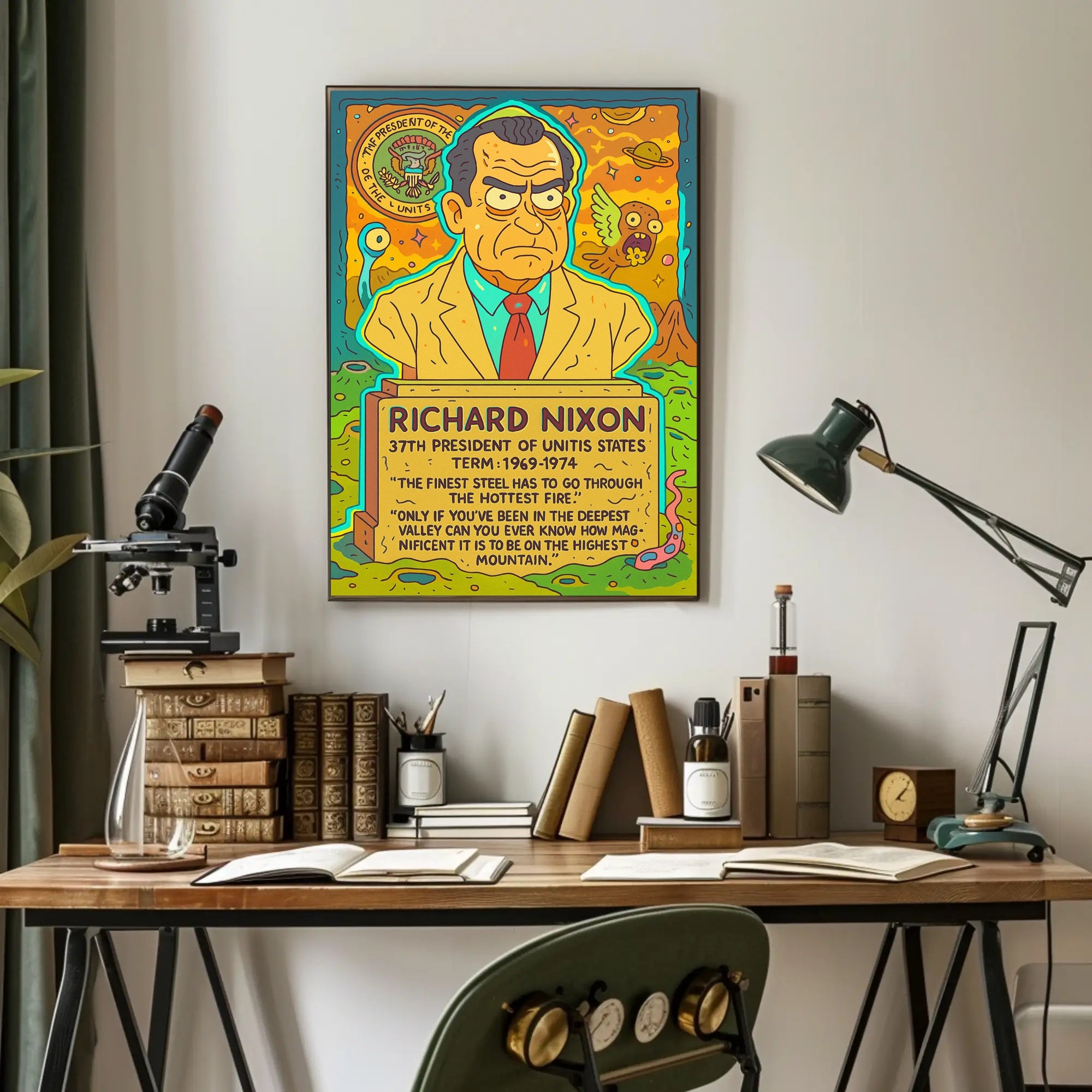 Richard Nixon 37Th President Poster PosterGoat