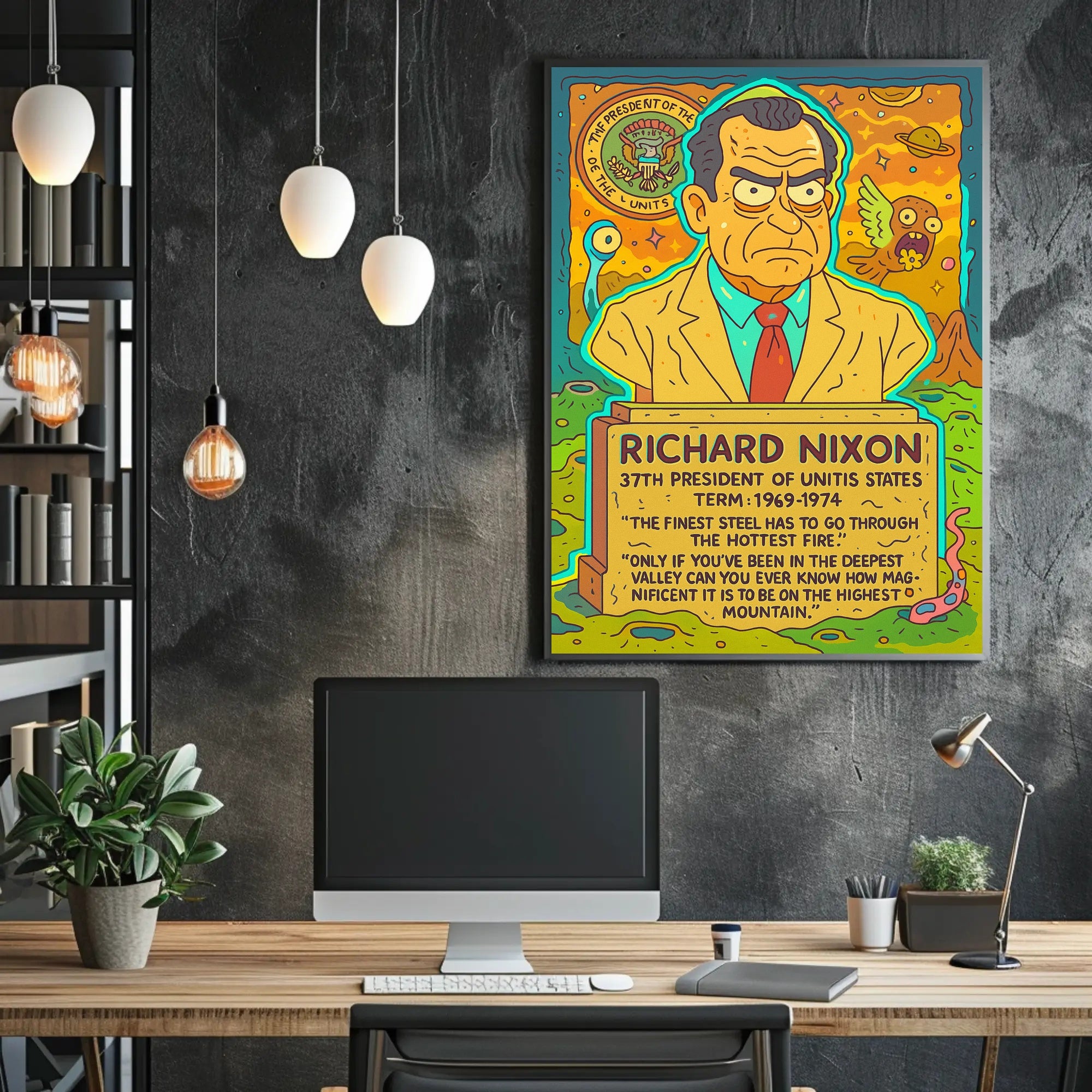Richard Nixon 37Th President Poster PosterGoat