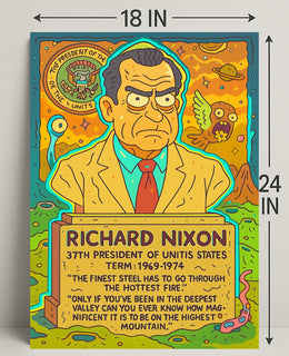 Richard Nixon 37Th President Poster PosterGoat