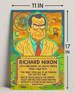 Richard Nixon 37Th President Poster PosterGoat