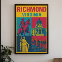 Richmond Virginia Heritage Pop Culture Poster PosterGoat