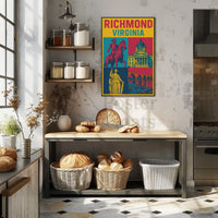 Richmond Virginia Heritage Pop Culture Poster PosterGoat