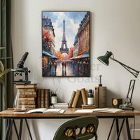Rio de Janeiro Cityscape Artistic Travel Poster PosterGoat