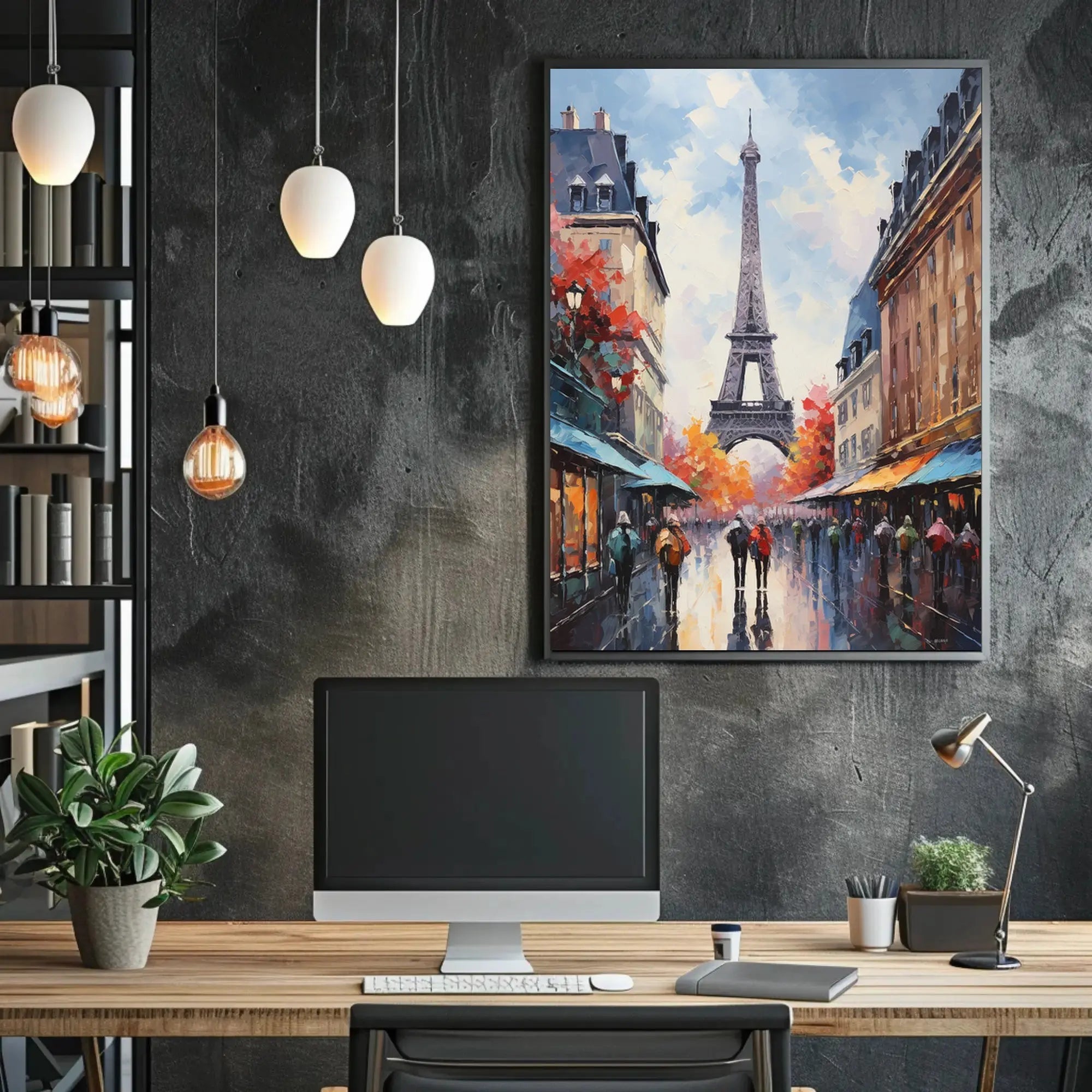 Rio de Janeiro Cityscape Artistic Travel Poster PosterGoat