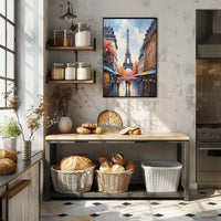 Rio de Janeiro Cityscape Artistic Travel Poster PosterGoat