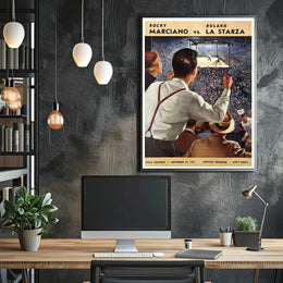 Rocky Marciano vs Roland La Starza Sports Poster PosterGoat
