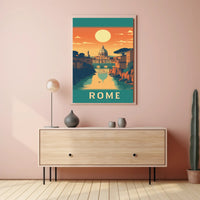 Rome: Captivating Vintage Travel Poster PosterGoat
