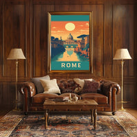 Rome: Captivating Vintage Travel Poster PosterGoat