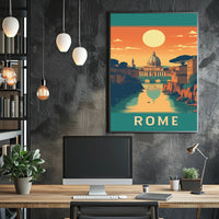 Rome: Captivating Vintage Travel Poster PosterGoat