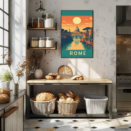 Rome: Captivating Vintage Travel Poster PosterGoat