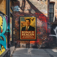 Ronald Reagan Legacy Historical Presidential Poster PosterGoat