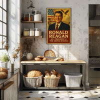 Ronald Reagan Legacy Historical Presidential Poster PosterGoat