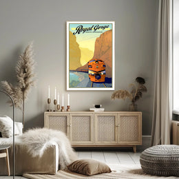 Royal Gorge Scenic Train Adventure Travel Poster PosterGoat