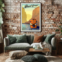 Royal Gorge Scenic Train Adventure Travel Poster PosterGoat