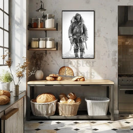 Rugged Arctic Explorer Vintage Adventure Historical Poster PosterGoat