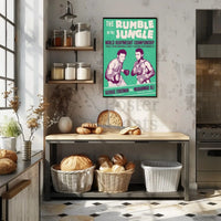 Rumble in the Jungle Vintage Sports Poster PosterGoat