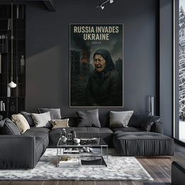 Russia Invades Ukraine Poster PosterGoat