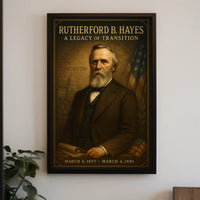 Rutherford B. Hayes A Legacy of Transition Poster PosterGoat