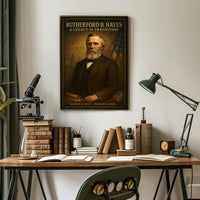 Rutherford B. Hayes A Legacy of Transition Poster PosterGoat