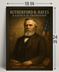 Rutherford B. Hayes A Legacy of Transition Poster PosterGoat