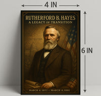 Rutherford B. Hayes A Legacy of Transition Poster PosterGoat