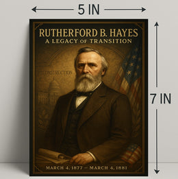 Rutherford B. Hayes A Legacy of Transition Poster PosterGoat
