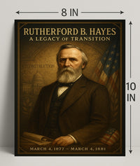Rutherford B. Hayes A Legacy of Transition Poster PosterGoat