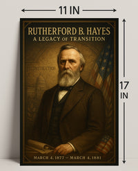 Rutherford B. Hayes A Legacy of Transition Poster PosterGoat