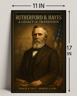 Rutherford B. Hayes A Legacy of Transition Poster PosterGoat