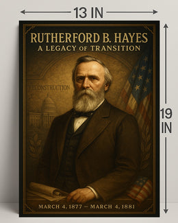 Rutherford B. Hayes A Legacy of Transition Poster PosterGoat