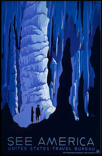 SEE AMERICA: Vintage 1930s Travel Poster Adventure Series PosterGoat