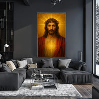 Sacred Heart Traditional Religious Art Poster PosterGoat