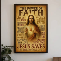 Sacred Heart of Jesus Cultural Heritage Poster PosterGoat
