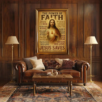 Sacred Heart of Jesus Cultural Heritage Poster PosterGoat