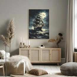 Sailing Ship Adventure: Historical Maritime Exploration Poster PosterGoat
