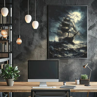 Sailing Ship Adventure: Historical Maritime Exploration Poster PosterGoat
