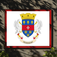 Saint Barthélemy Coat of Arms Poster: Cultural Heritage PosterGoat