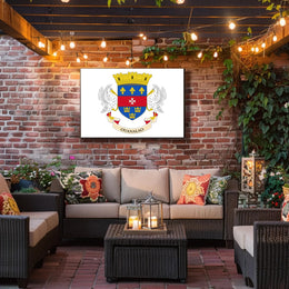 Saint Barthélemy Coat of Arms Poster: Cultural Heritage PosterGoat