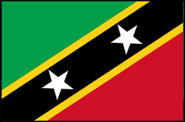 Saint Kitts and Nevis Flag Country Flag Poster PosterGoat