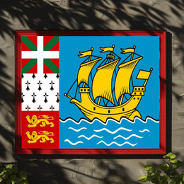 Saint Pierre and Miquelon Heritage Cultural or Heritage Poster PosterGoat